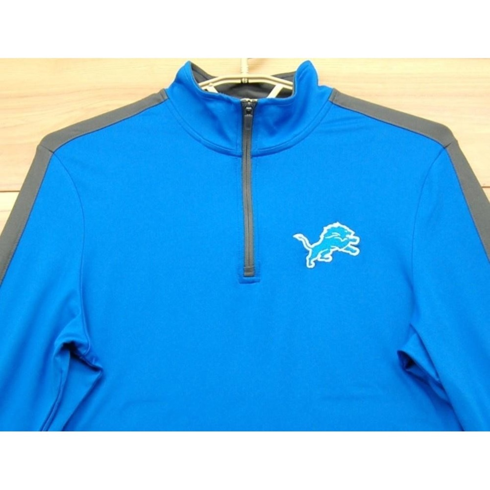 Blue Quarter-Zip Men's Shirt
